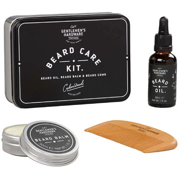 Bartpflegeset für Gentlemen Bartträger Bart-Kit Beard-Care-Kit