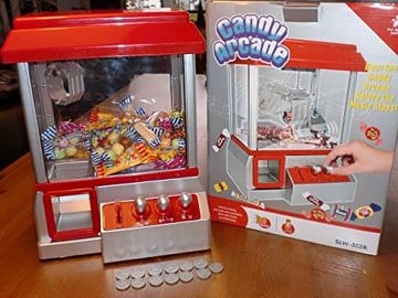 candy grabber süßigkeitenautomat Kirmes Rummel Jahrmarkt Süßigkeitengreifer Rummelautomat für Süßigkeiten für Zuhause