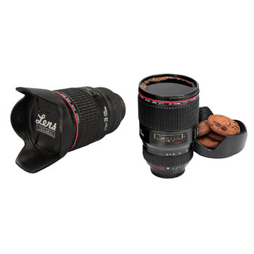 Kaffee Termosbecher Kameraobjektiv praktisches Geschenk Fotograf