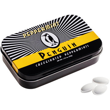 Koffein Peppermint Pfefferminzdrops mit Koffein Coffein Drops
