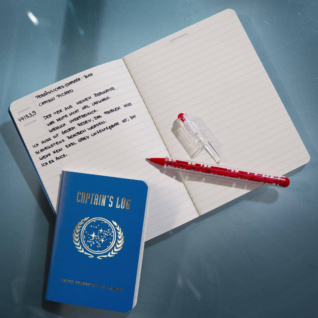 Star Trek Notizbuch Captain's Log
