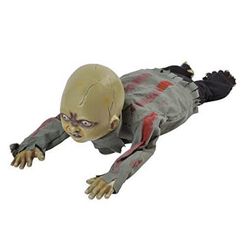 Kriechendes Zombiebaby horror Puppe Halloween Puppe Zombiebaby