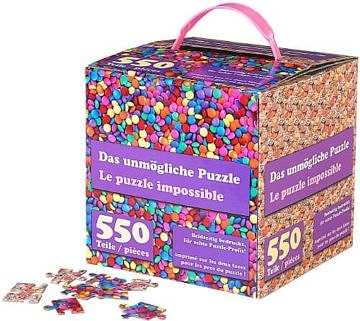 Das unmögliche Puzzle Geduldspiel für echte Profis beidseitig bedruckt infactory