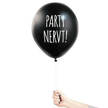 Anti Party Balllons lustige Partyballons negative Sprüche 3