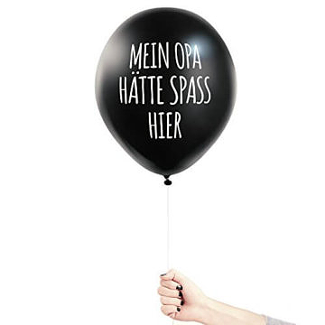 Anti Party Balllons lustige Partyballons negative Sprüche 1