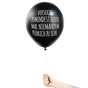 Anti Party Balllons lustige Partyballons negative Sprüche 2