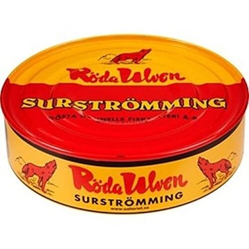 Röda Ulven Surströmming 400g Dose