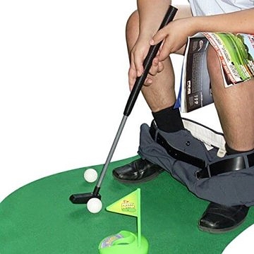 Toilettengolf für Profis, Klo Gadget deluxe