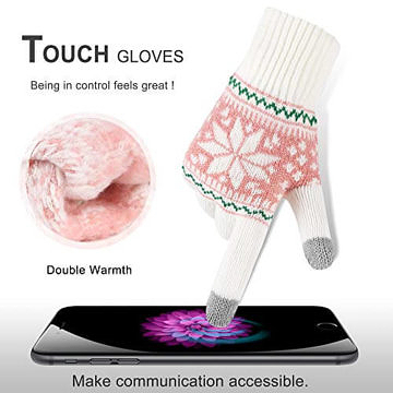 Veni masee Weihnachten Handschuhe Warm Touchscreen kai Kälte bedienen Handyhandschuhe schöne Handschuhe