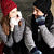 Veni masee Weihnachten Handschuhe Warm Touchscreen kai Kälte bedienen Handyhandschuhe schöne Handschuhe