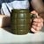 XXL Handgranate Kaffeebecher mit 790ml Fassungsvermögen in olivgrün - XXL Granate Tasse Kaffeetasse 2